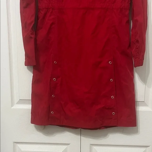 Avec Les Filles Red Trench Coat - Picture 3 of 8